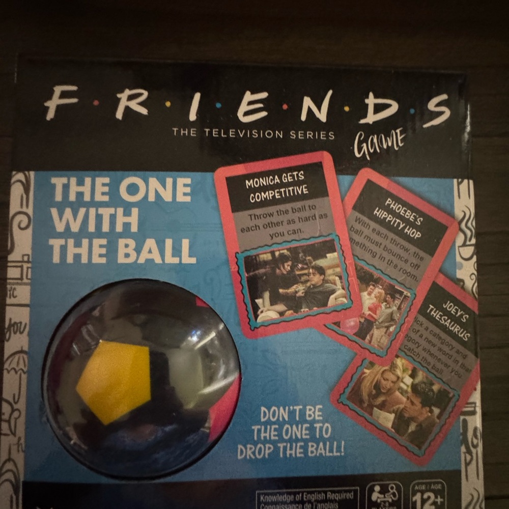FRIENDS Game - Black and Yellow Ball Challenge